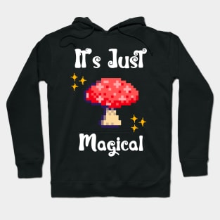 pixelated Mushroom Hoodie